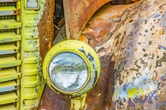 Yellow Grille and Headlight